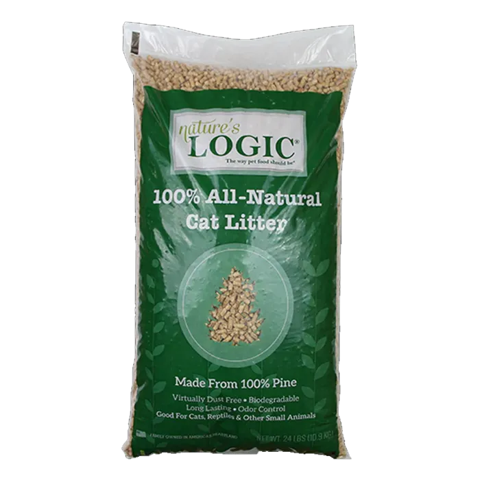 Nature's Logic Ponderosa Pine Cat Litter 12-lbs
