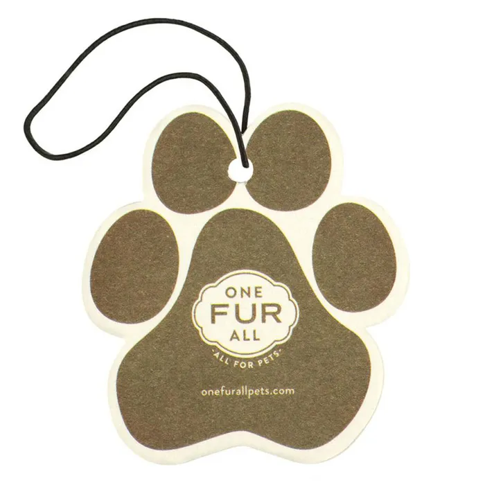 Pet House Pumpkin Spice car air freshener back