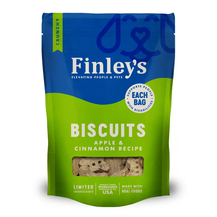 Finley's Dog Biscuits Apple & Cinnamon 6-oz