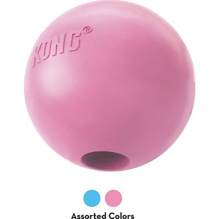 Puppy Kong Ball W/hole Sm