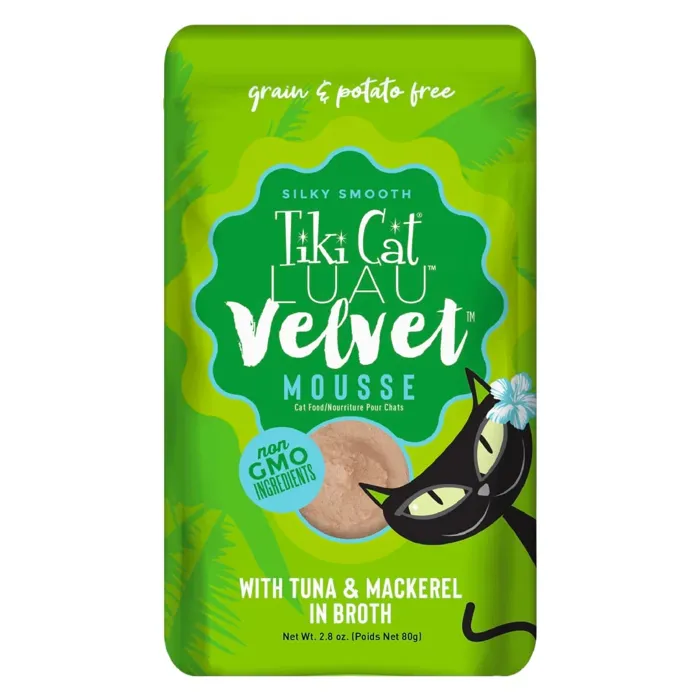 Tiki Cat Mousse Tuna & Mackerel 2.8-oz