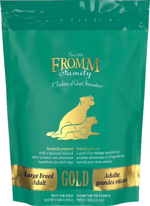 Fromm Gold Large Breed Adult 5-pound bag front