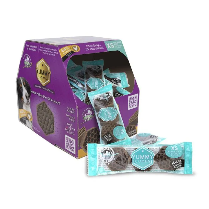 Yummy Combs Xs Hexi 21-3ct 4cs