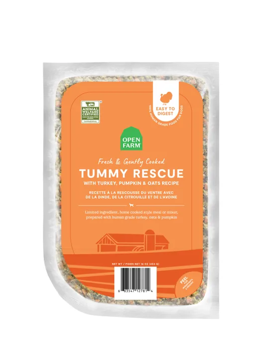 Open Farm Frzn Gently Cooked Tummy Rescue 16-oz