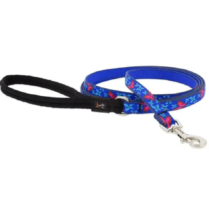 Social Butterfly 1/2 Inch 6ft Leash