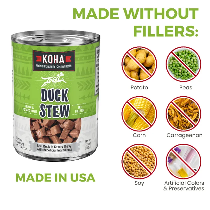 Koha Dog Duck Stew 12.7-oz