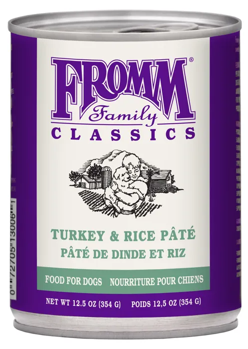 Fromm Dog Classic Turkey & Rice Pate 12.5-oz
