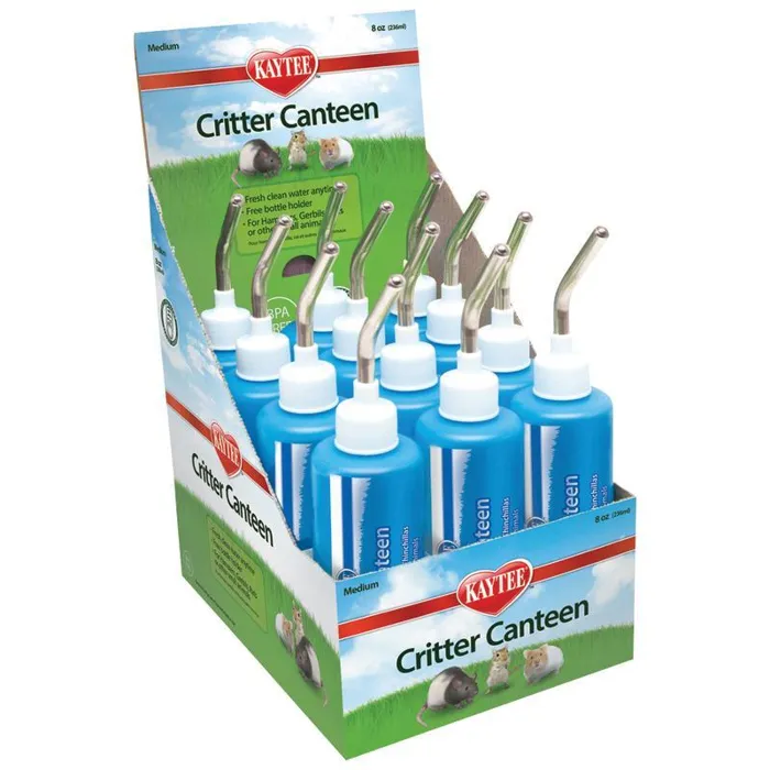 Superpet Critter Canteen Display 8 Oz 12 Pk