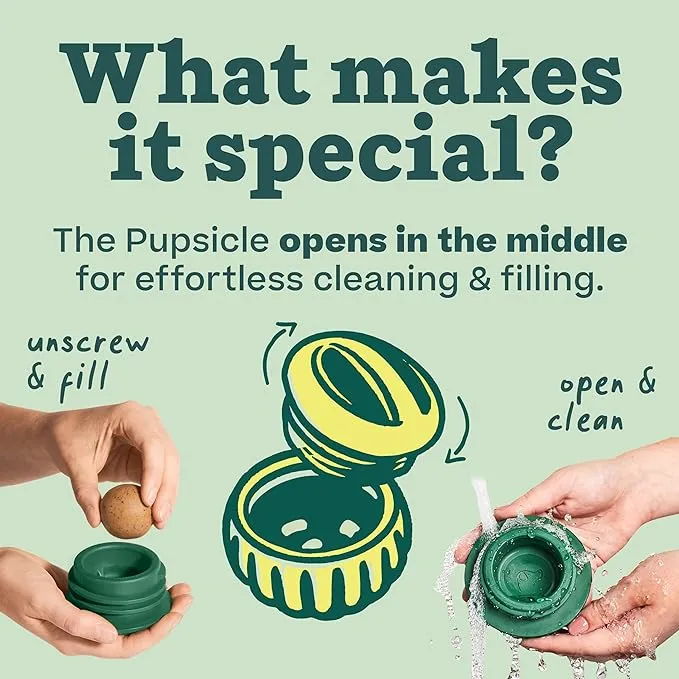 Woof Pupsicle Green Small