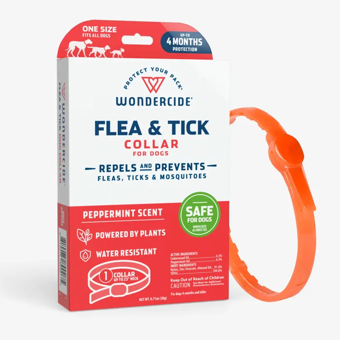Wondercide Flea Tick Collar For Dogs Peppermint