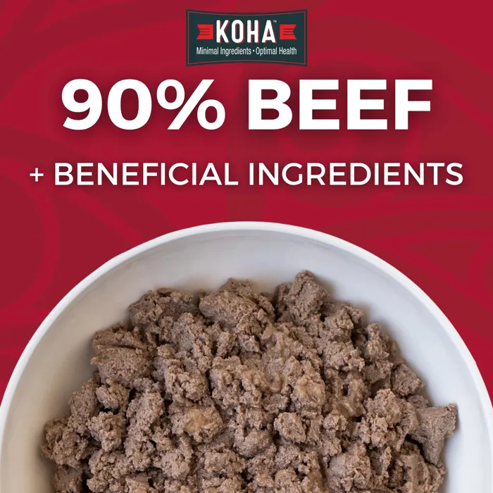 Koha Limited Ingredient 90% Beef 13-oz