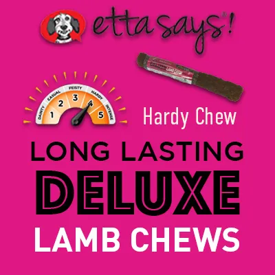 Etta Says! Deluxe Lamb Chews official graphic