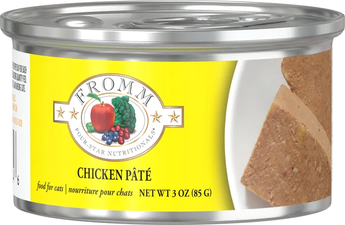 Fromm Cat Can 4 Star Pate Chicken 3-oz