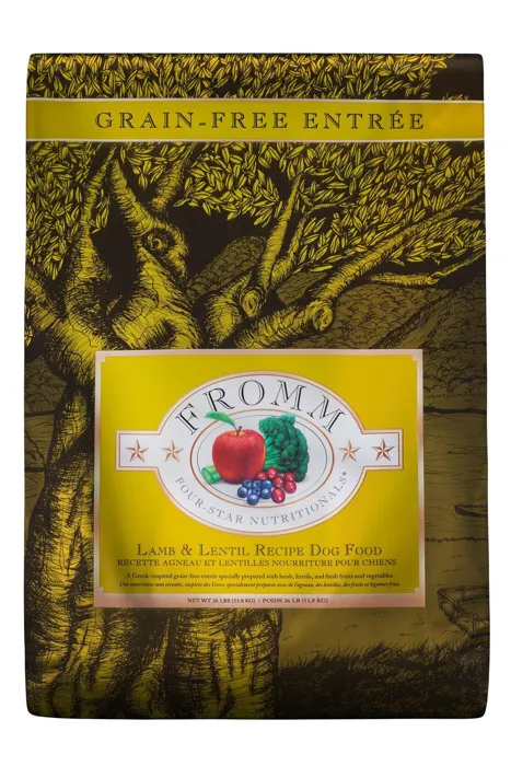 Fromm 4-star Dog Food Gf Lamb Lentil 26-lb
