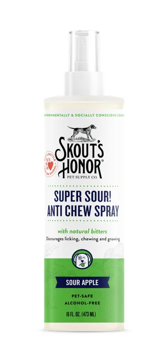 Skout's Honor Super Sour Anti Chew Spray 16-oz