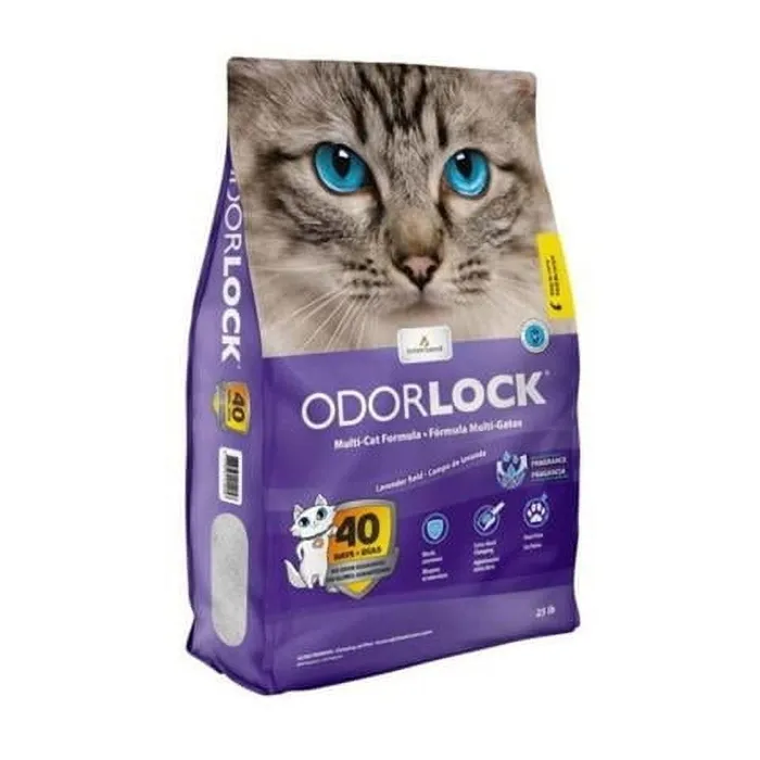 Intersand Odorlock Lavender Field Clumping Cat Litter 25-lb