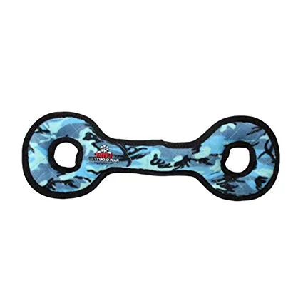 Ultimate Tug-o-war Camo Blue Dog Toy Medium