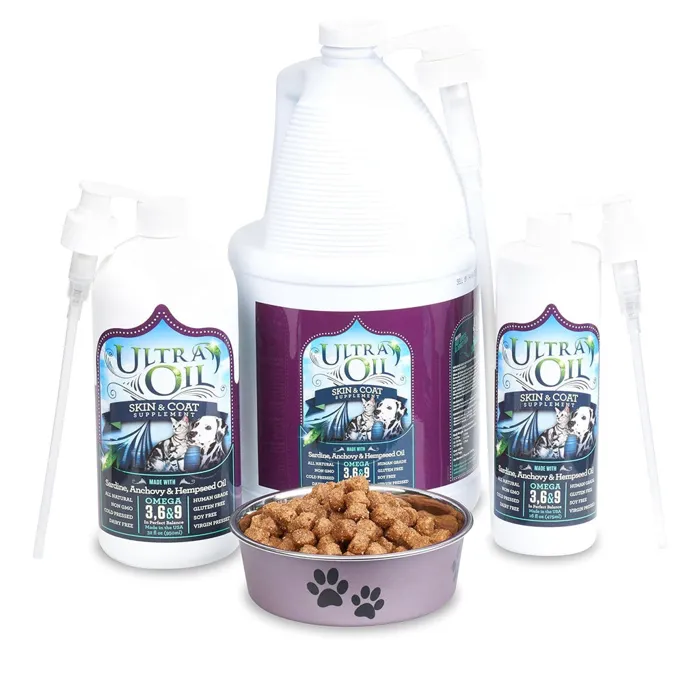 Ultra Oil Skin & Coat Supplement 16 oz assortment display