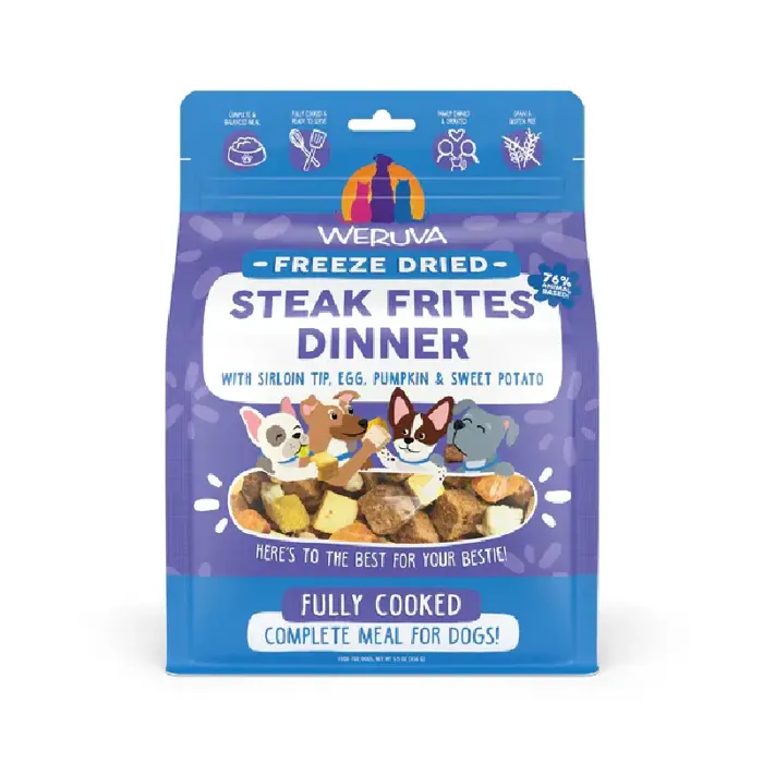 Weruva Dog Fd Steak Frites 5.5 Oz
