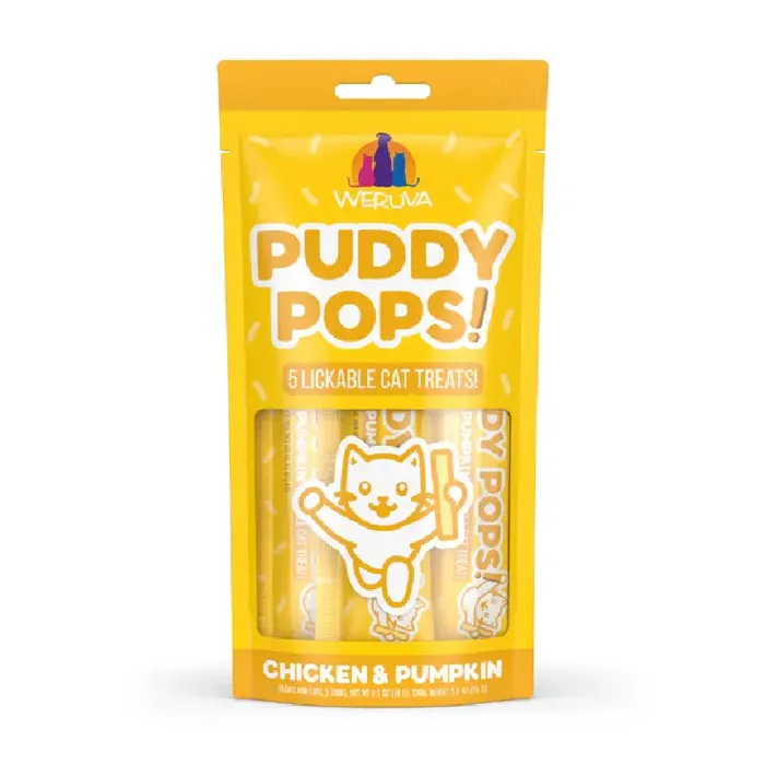 Weruva Puddy Pops Chicken & Pumpkin 5-pk