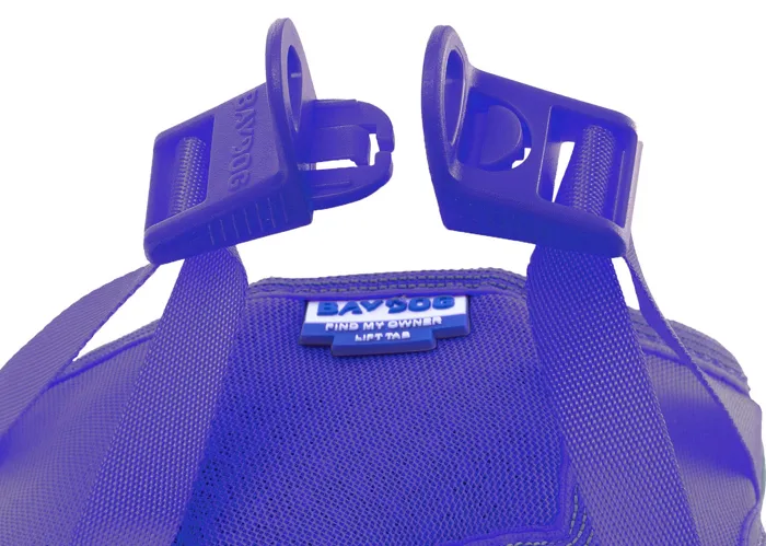 Baydog Liberty Bay Harness lavender buckle detail