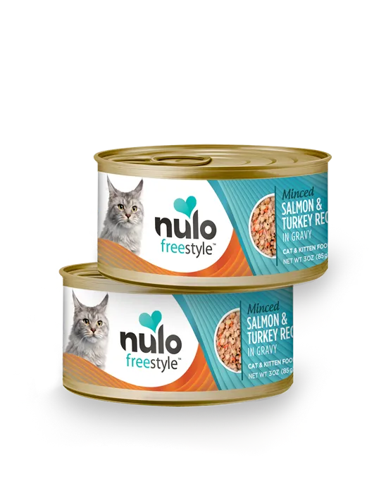 Nulo Cat Minced Salmon & Turkey 3-oz