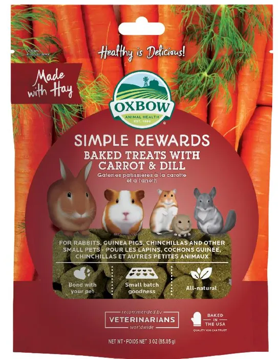 Oxbow Simple Rewards Carrot & Dill 3-oz