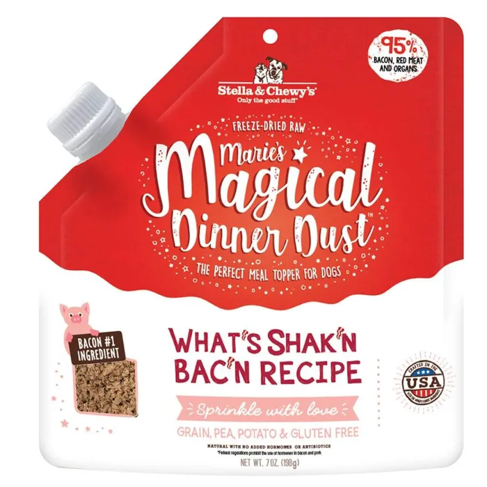 Stella & Chewy's Fd Raw Magical Dust Bacon 7-oz