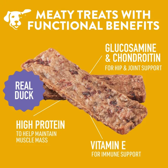 Dogswell Hip & Joint Duck Jerky functional benefits