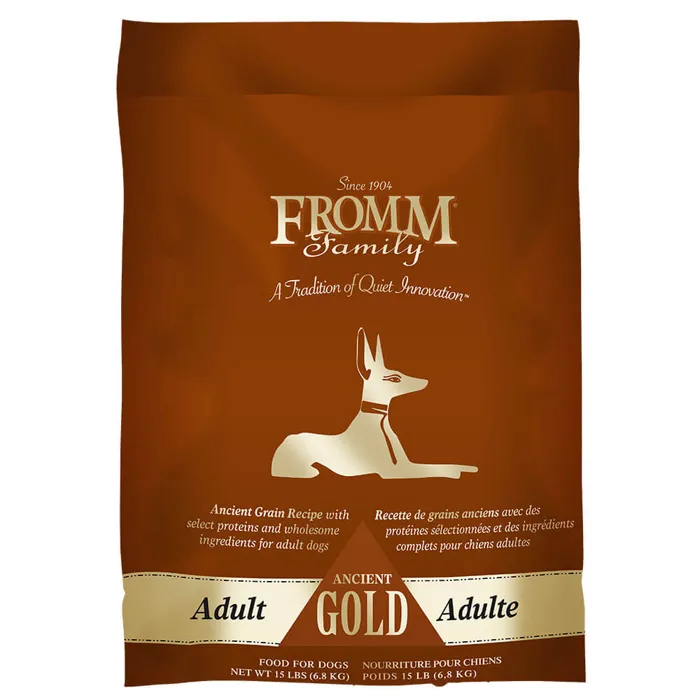 Fromm Grain Gold Adult 15# Dog 15-lb