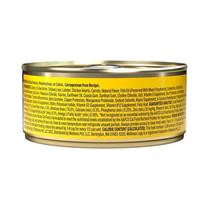 Wellness Chicken & Lobster Dinner 5.5 oz back