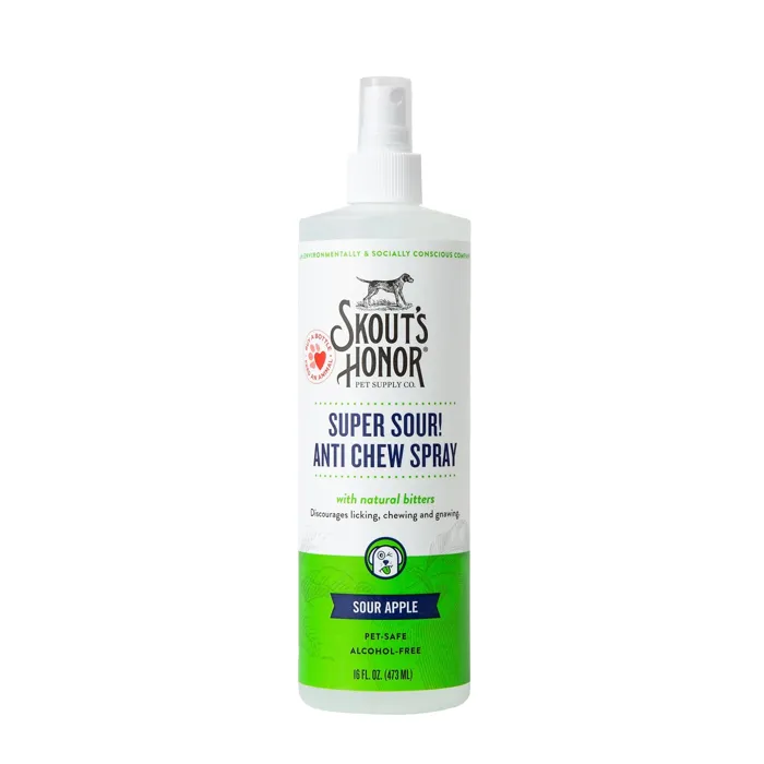 Skout's Honor Super Sour Anti Chew Spray 16-oz