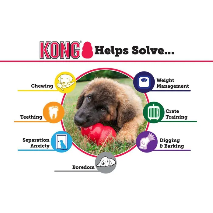 Kong Classic Toy Large Red 4.5"