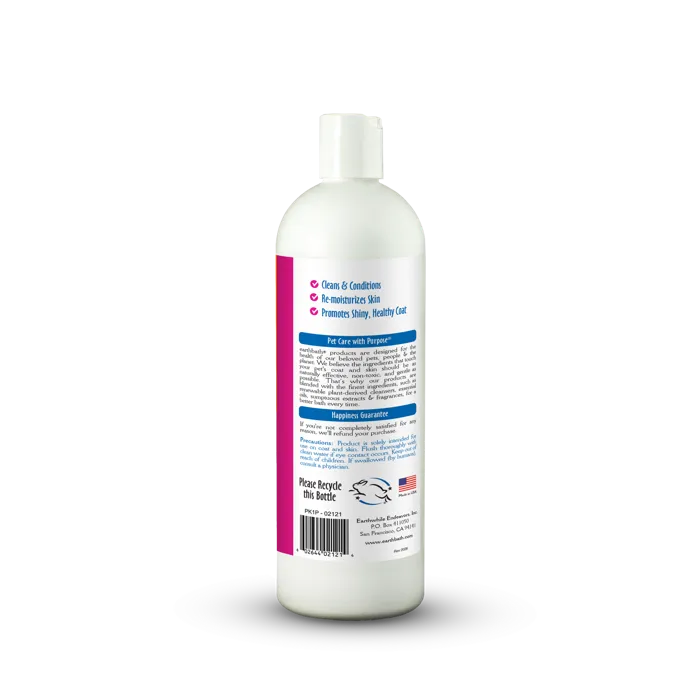 Earthbath 2-in-1 Cat Shampoo Light Wild Cherry 16-ounce back