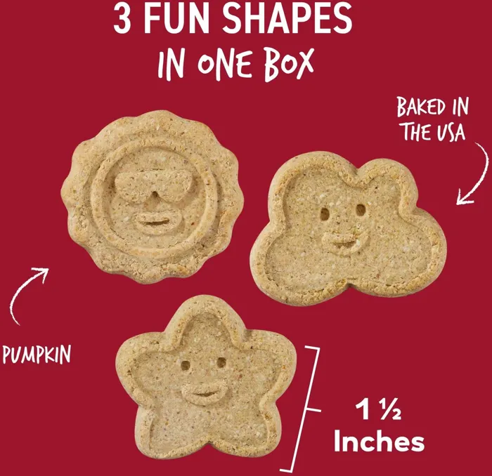 Cloud Star Pumpkin biscuits fun shapes graphic