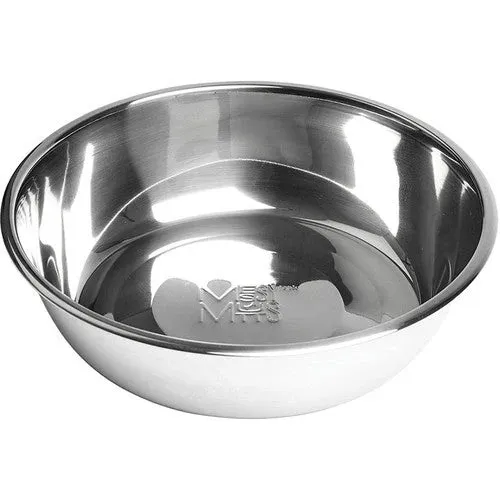 Messy Mutts Stainless Steel Dog Bowl Medium 3 Cup