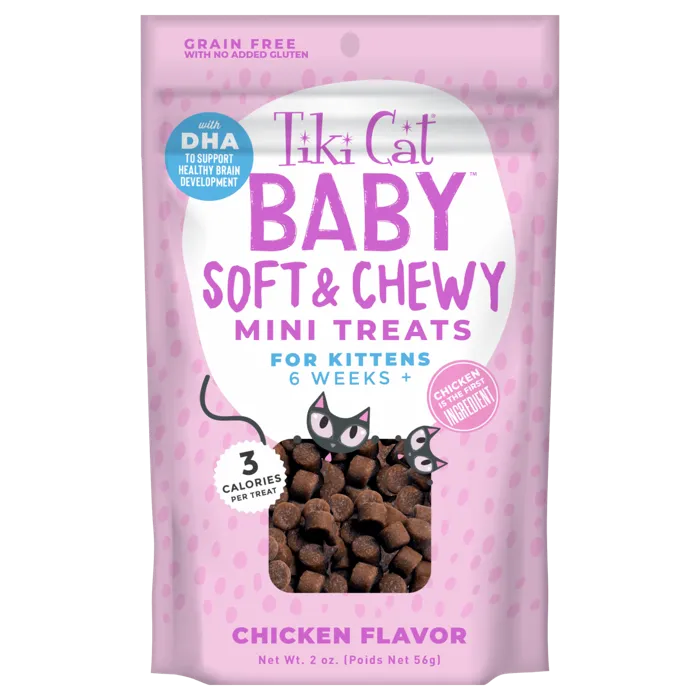 Tiki Cat Baby Soft & Chewy Tuna 2-oz