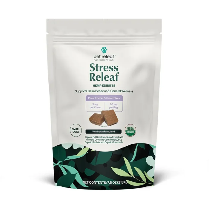 Pr Edibite Stress Releaf Pb Carob Travel 2.5-oz