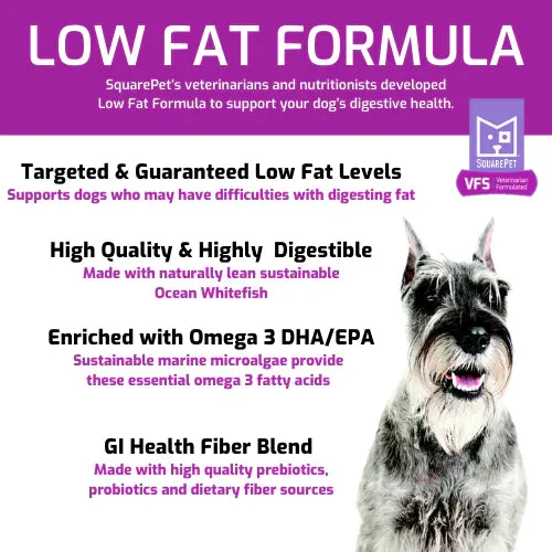 Squarepet Vfs Low Fat Formula 4.4-lb