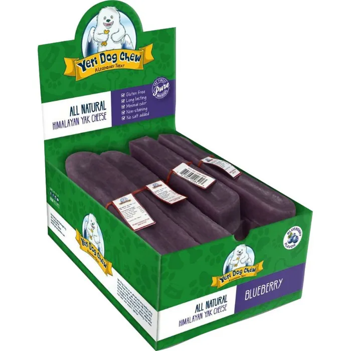 Yeti Dog Chew Flavored Blueberry
