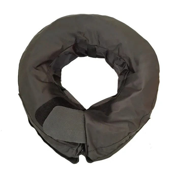 Vet Worthy Protective Collar black inflatable collar product view