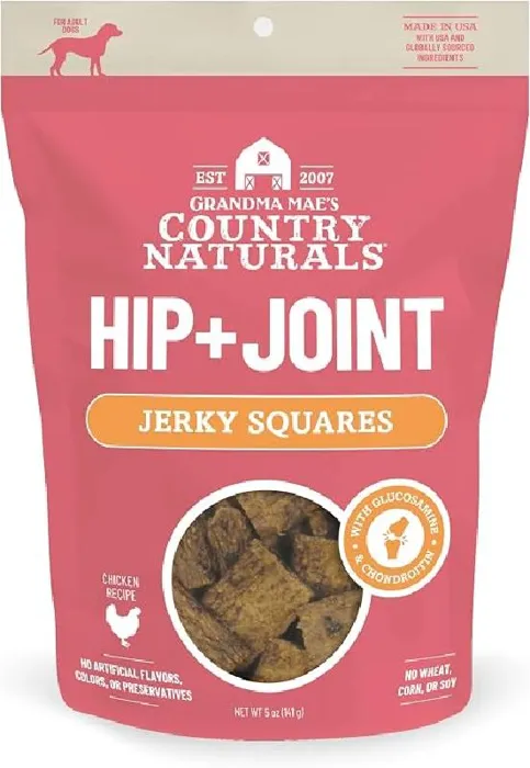Cn Jerky Squares For Dogs Hip & Joint Support