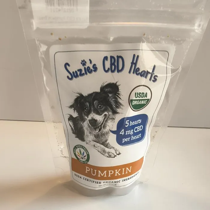Suzie's CBD Hearts Pumpkin 2 oz front package
