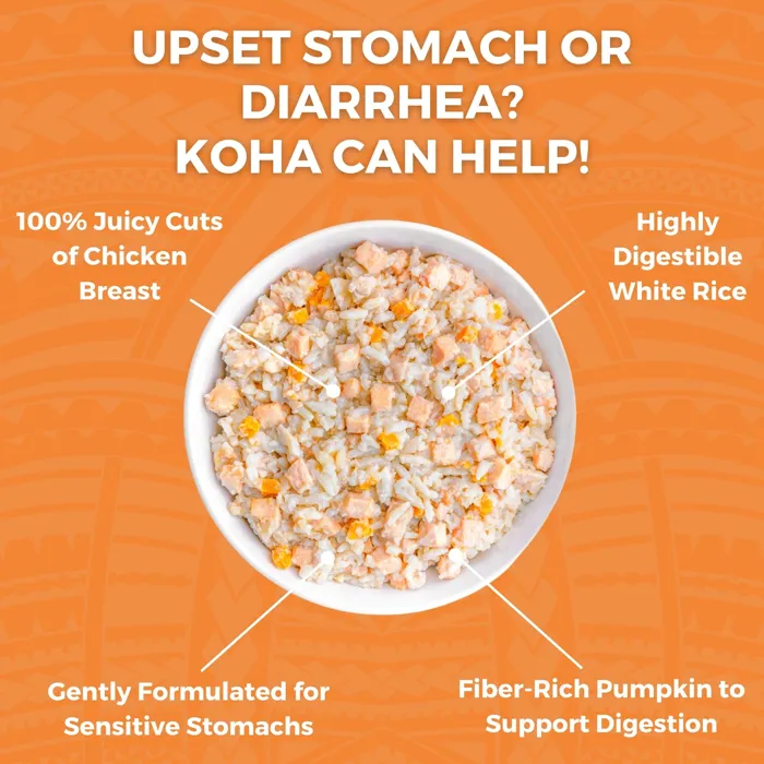 Koha Bland Diet Chicken & White Rice 12.5-oz