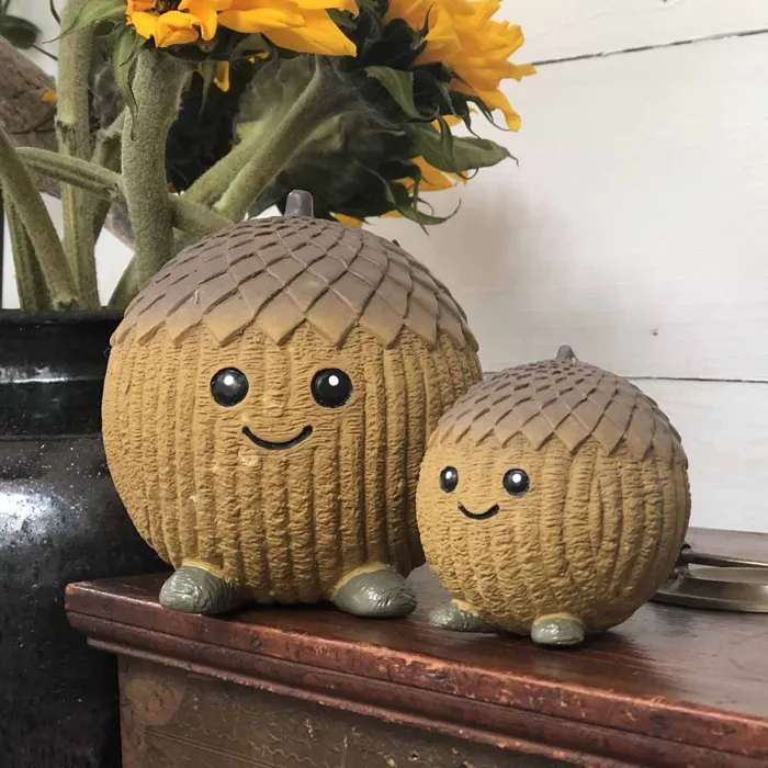 Huggle Hounds Terho Acorn Ruff-Tex Ball small lifestyle view