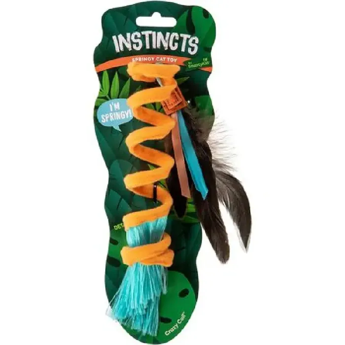 Instincts Cat Crazy Coil Springy Toy