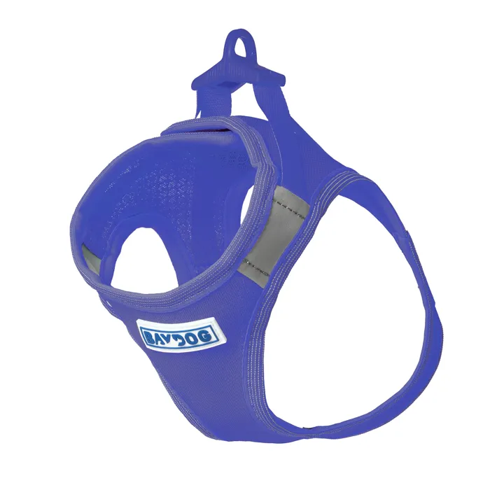 Baydog Liberty Bay Harness lavender front three-quarter view