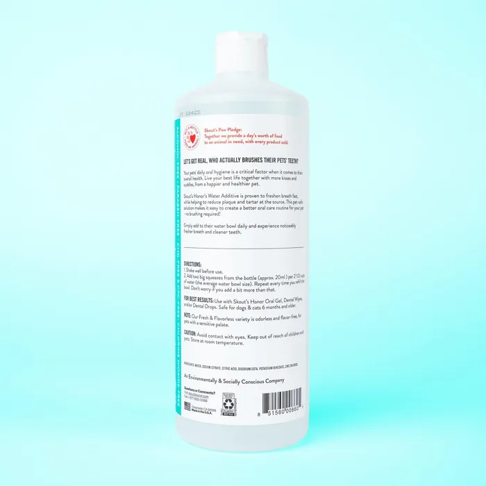 Skout's Honor Oral Care Fresh & Flavorless 32-oz