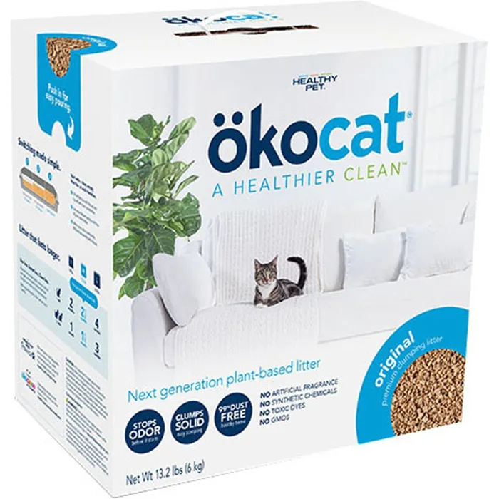 Okocat Litter Premium Clumping Cat Litter 12.6-lb