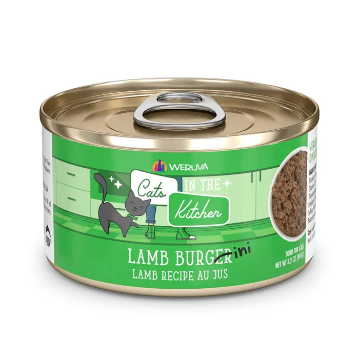 Weruva Cat Cik Gf Lamburgini Pate Can 3.2-oz